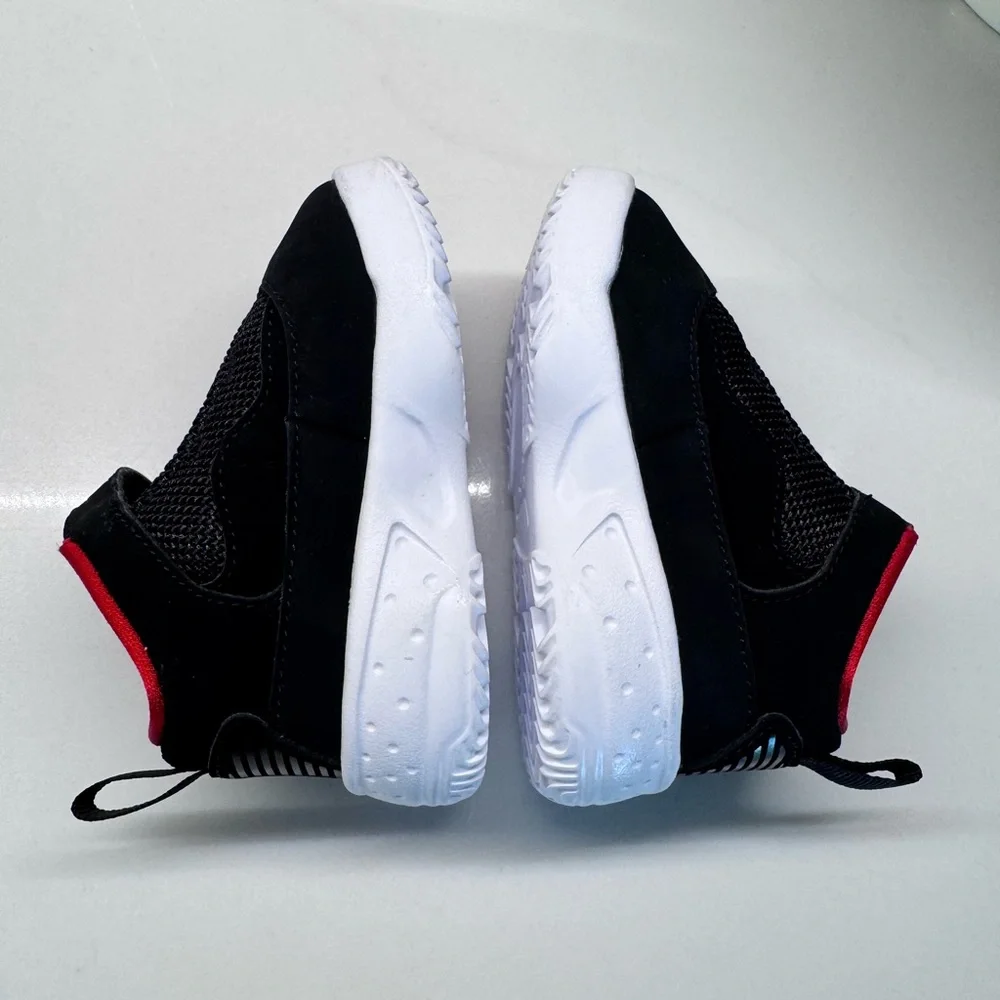 Jordan Infant Size 4C Black Red Sneakers Baby Shoes